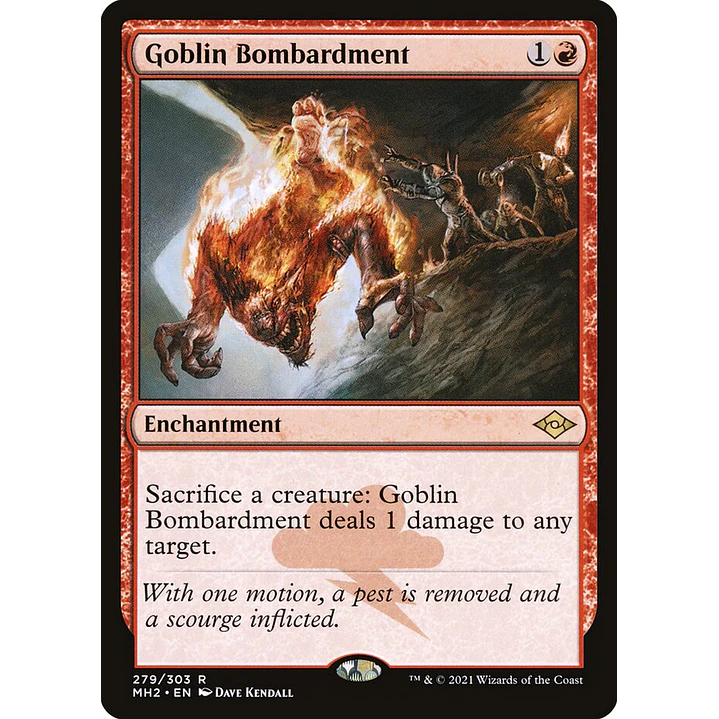 Goblin Bombardment | Español | NM | MH2 1