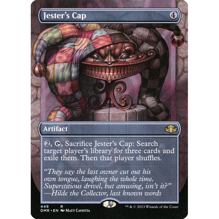 Jester's Cap (Borderless) | Inglés | NM | DMR 1