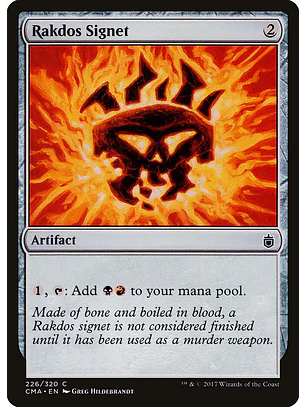 Rakdos Signet | Inglés | NM | CMA