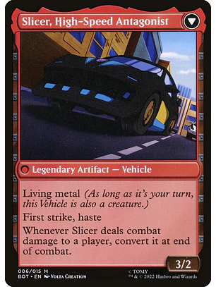 Slicer, Hired Muscle // Slicer, High-Speed Antagonist (foil) | Inglés | NM | BOT