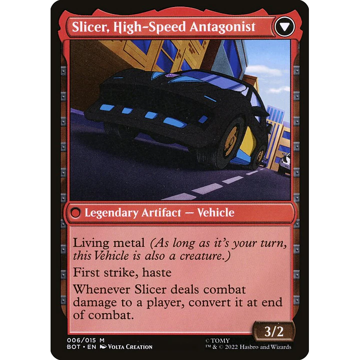 Slicer, Hired Muscle // Slicer, High-Speed Antagonist (foil) | Inglés | NM | BOT 2