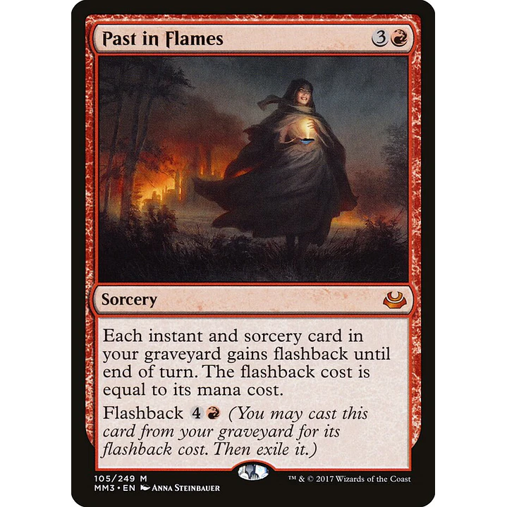 Past in Flames | Inglés | NM | MM3 1