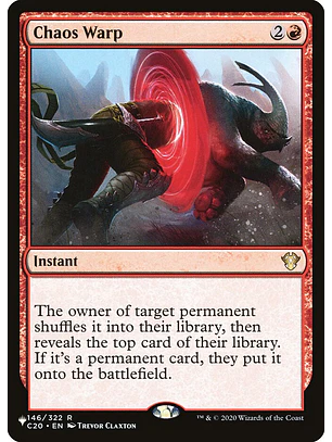 Chaos Warp | Inglés | NM | PLST