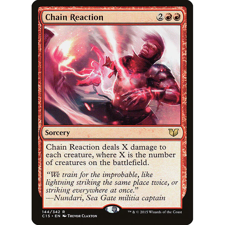 Chain Reaction | Inglés | NM | C15 1
