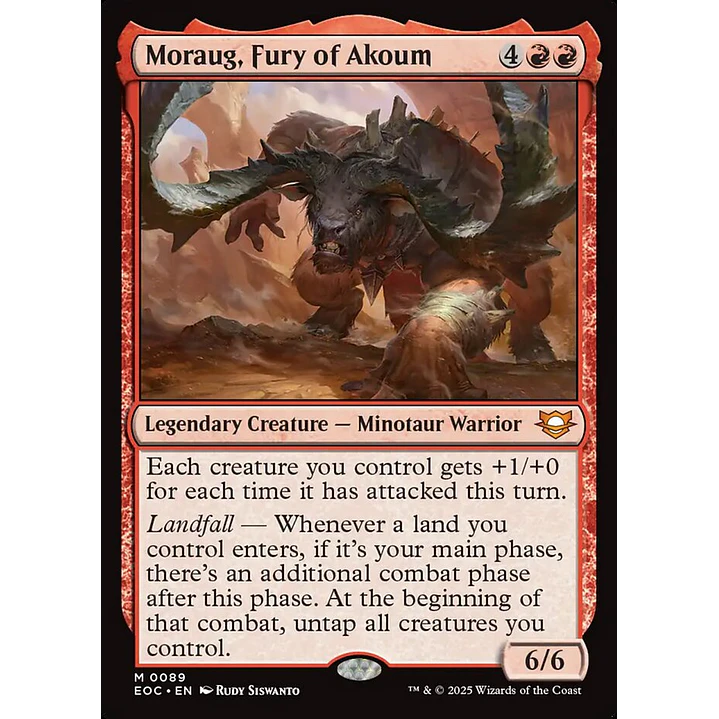 Moraug, Fury of Akoum | Inglés | NM | EOC 1