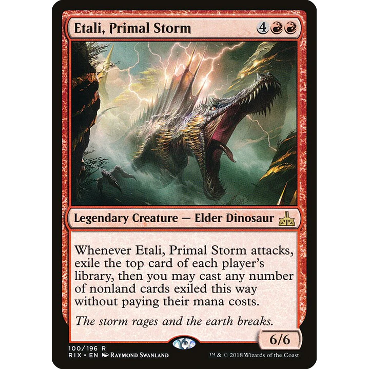 Etali, Primal Storm | Inglés | NM | RIX 1