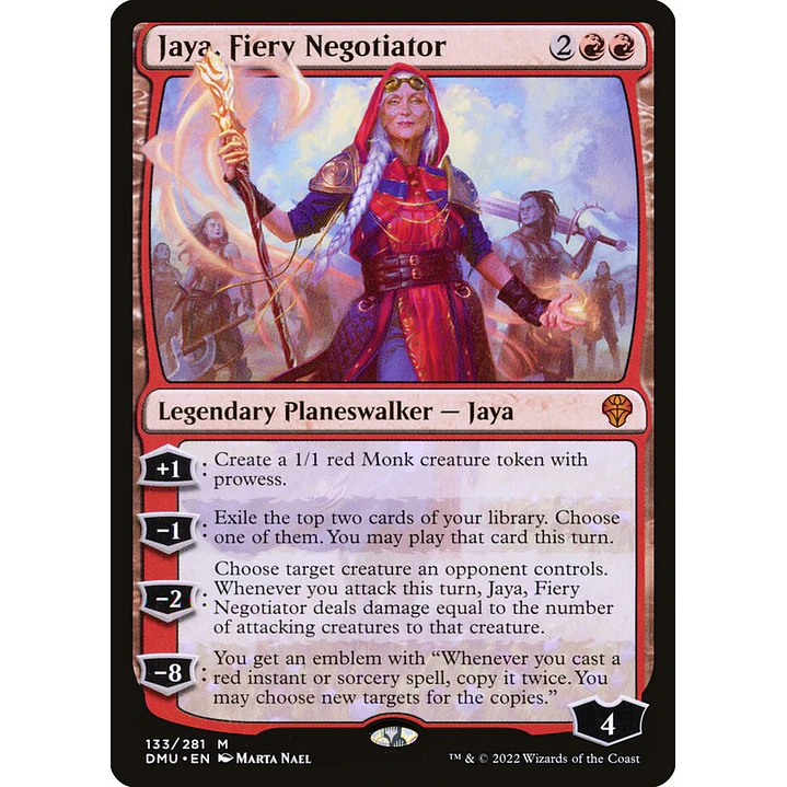 Jaya, Fiery Negotiator | Inglés | NM | DMU 1