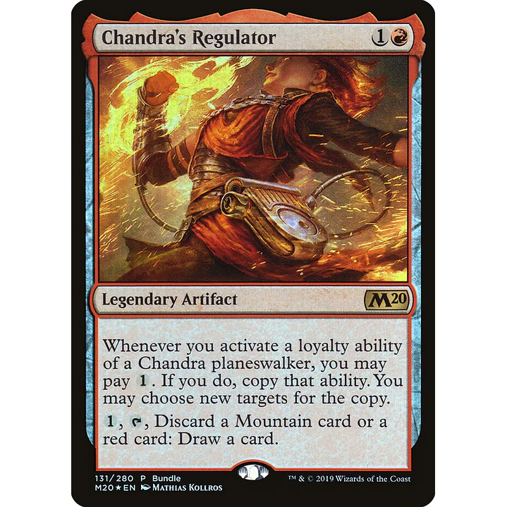 Chandra's Regulator (foil) | Inglés | NM | PM20 1