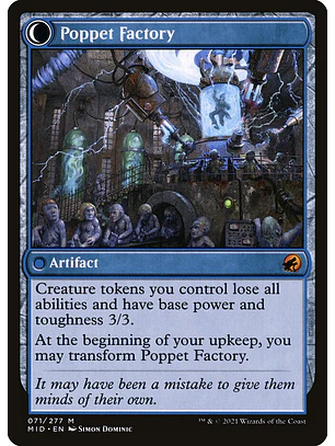 Poppet Stitcher // Poppet Factory | Español | NM | MID