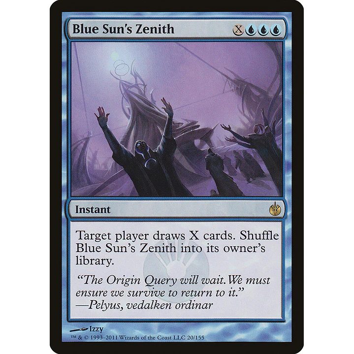 Blue Sun's Zenith | Inglés | NM | MBS 1