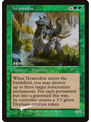 Terastodon (Retro Frame foil) | Inglés | NM | P30A