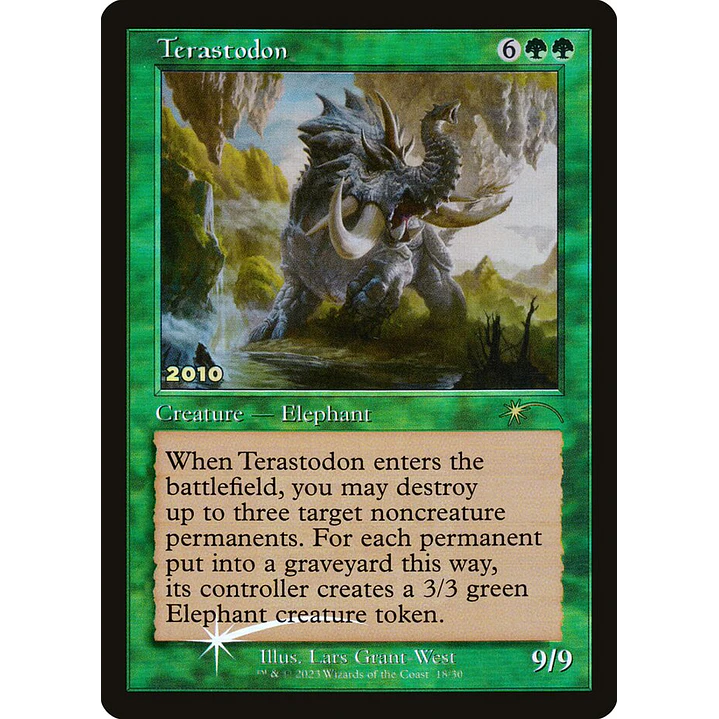 Terastodon (Retro Frame foil) | Inglés | NM | P30A 1