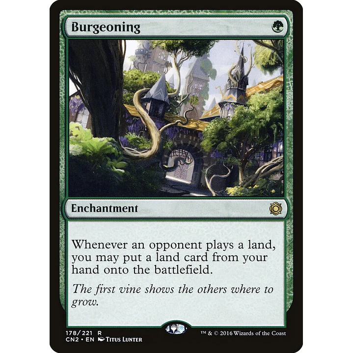 Burgeoning | Inglés | NM | CN2 1