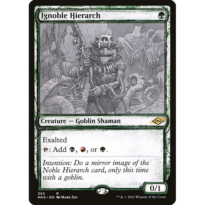 Ignoble Hierarch (Showcase) | Inglés | NM | MH2 1