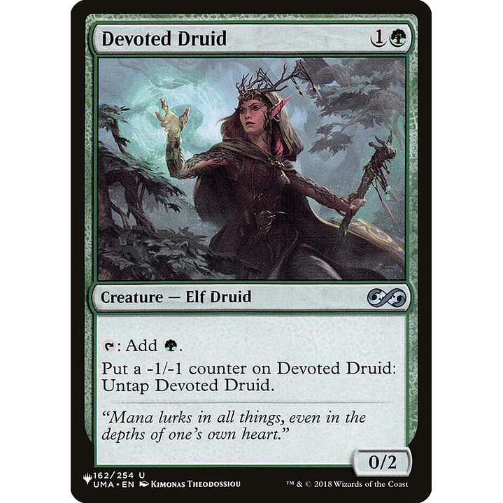 Devoted Druid | Inglés | NM | PLST 1