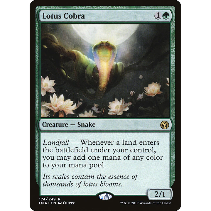 Lotus Cobra | Inglés | NM | IMA 1