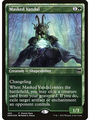 Masked Vandal | Inglés | NM | KHM