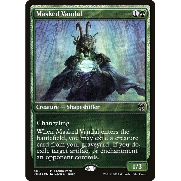 Masked Vandal | Inglés | NM | KHM 1