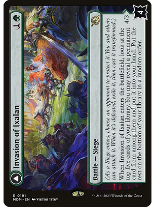 Invasion of Ixalan // Belligerent Regisaur (foil) | Inglés | NM | MOM
