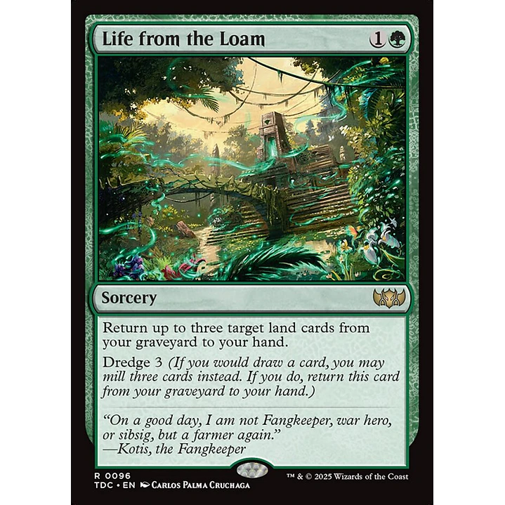Life from the Loam | Inglés | NM | TDC 1