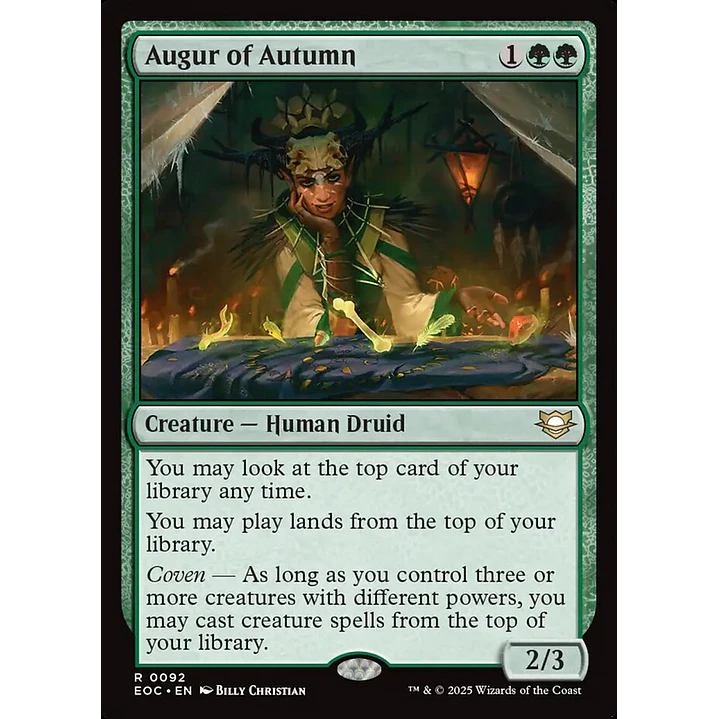 Augur of Autumn | Inglés | NM | EOC 1