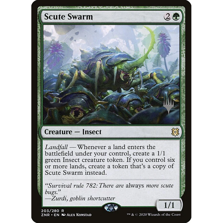 Scute Swarm (foil) | Español | NM | PZNR 1