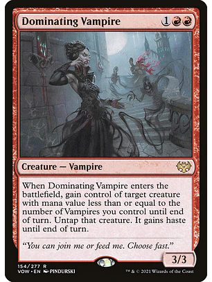 Dominating Vampire | Inglés | NM | VOW