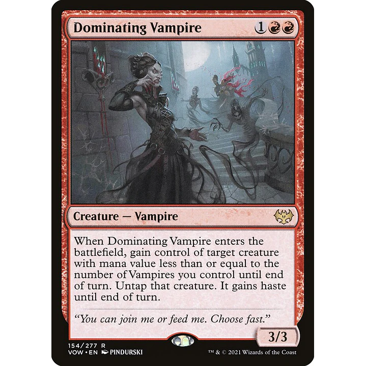 Dominating Vampire | Inglés | NM | VOW 1