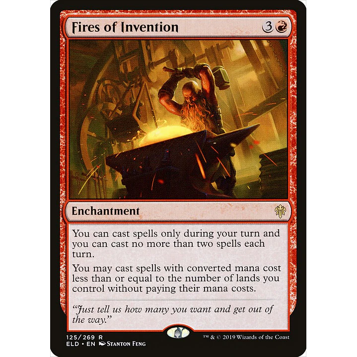 Fires of Invention | Inglés | NM | ELD 1