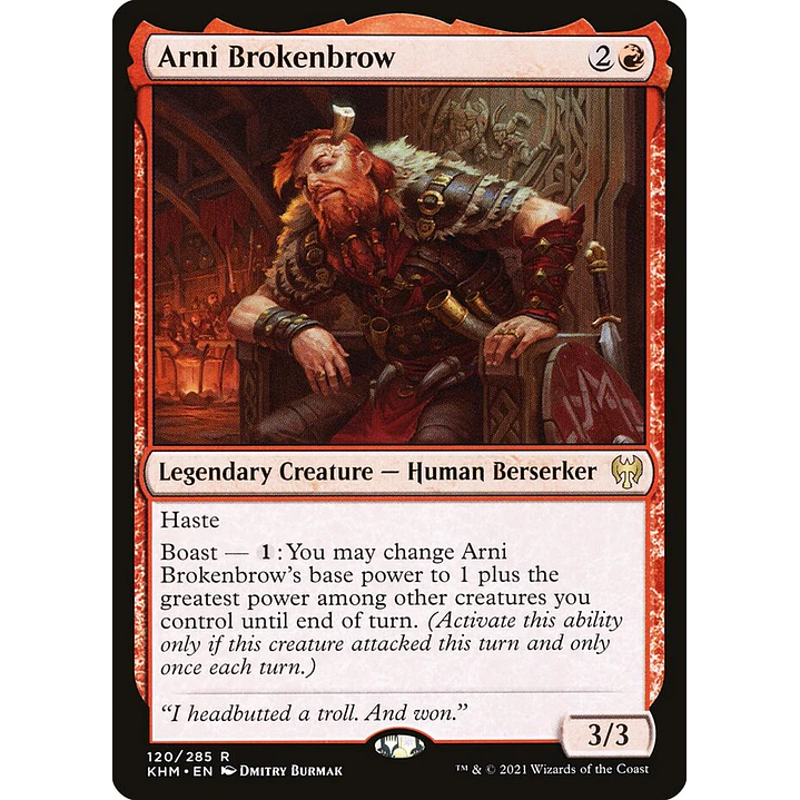 Arni Brokenbrow | Inglés | NM | KHM 1
