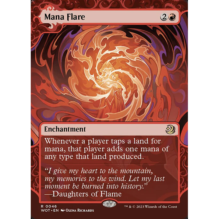 Mana Flare (Showcase) | Español | NM | WOT 1