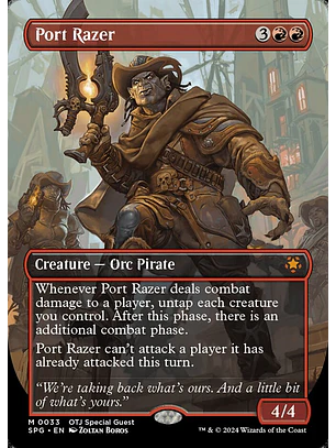 Port Razer (Borderless) | Español | NM | SPG
