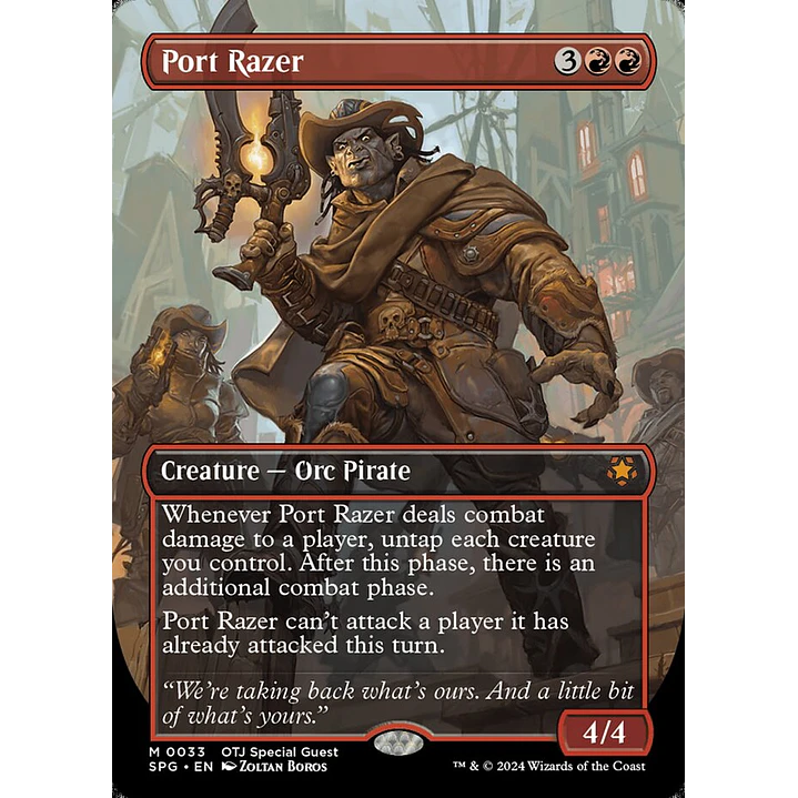 Port Razer (Borderless) | Español | NM | SPG 1