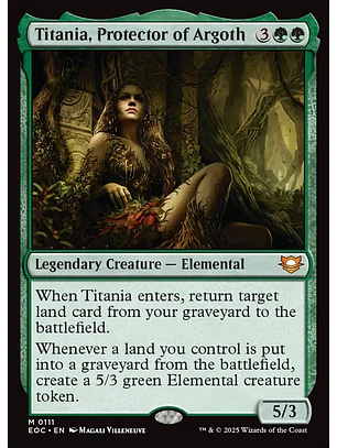 Titania, Protector of Argoth | Inglés | NM | EOC