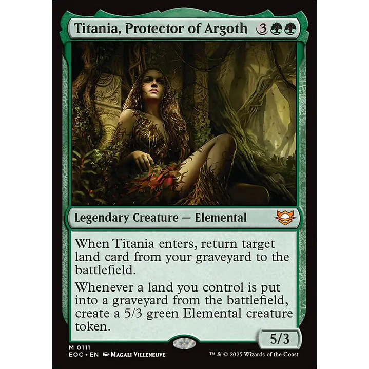 Titania, Protector of Argoth | Inglés | NM | EOC 1
