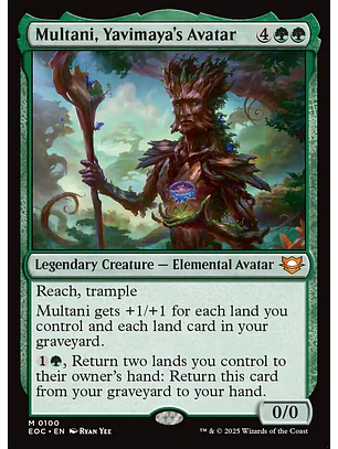 Multani, Yavimaya's Avatar | Inglés | NM | EOC