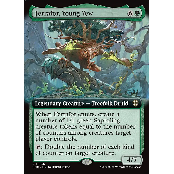 Ferrafor, Young Yew (Extended Art) | Inglés | NM | ECC 1