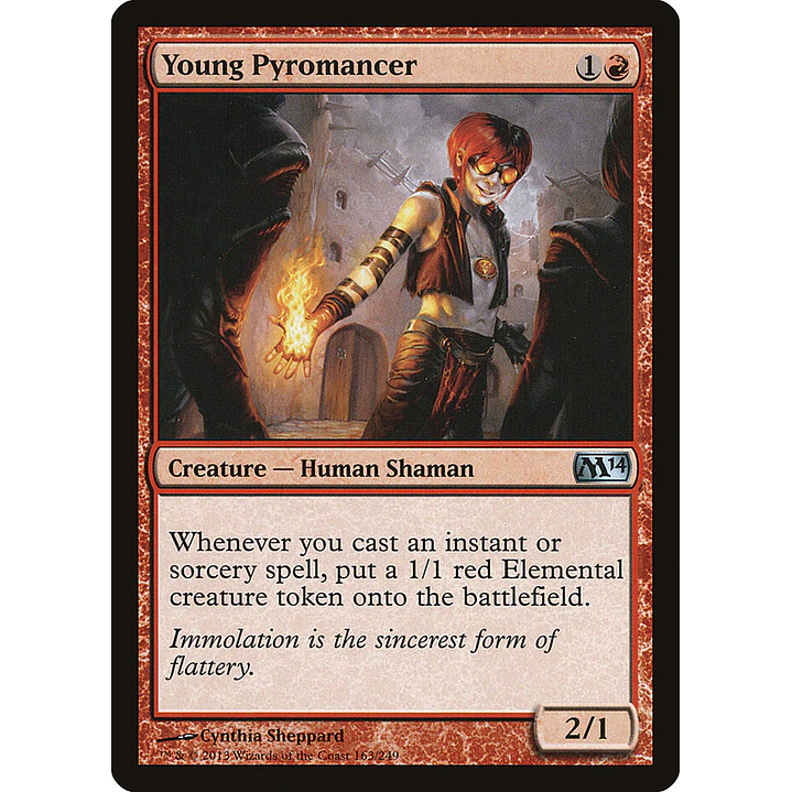 Young Pyromancer | Español | NM | M14 1
