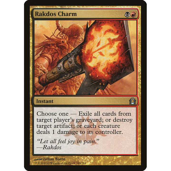 Rakdos Charm | Español | NM | RTR 1