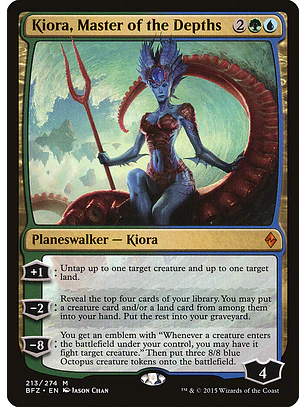 Kiora, Master of the Depths | Español | NM | BFZ