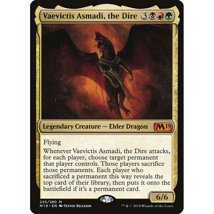 Vaevictis Asmadi, the Dire | Español | NM | M19 1