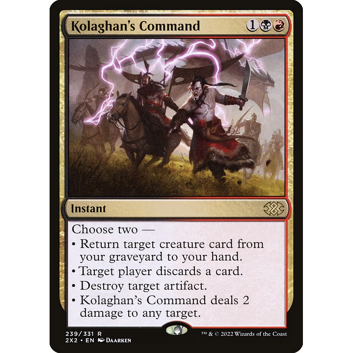 Kolaghan's Command | Inglés | NM | 2X2 1