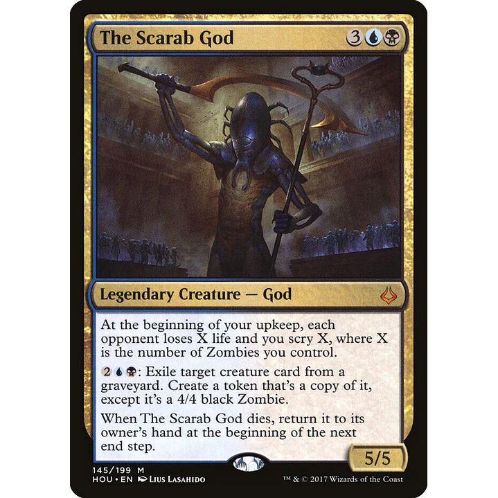 The Scarab God | Inglés | NM | HOU 1