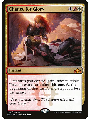 Chance for Glory | Inglés | NM | GRN