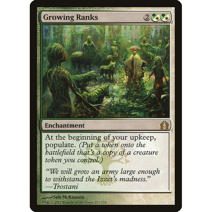 Growing Ranks | Inglés | NM | RTR 1