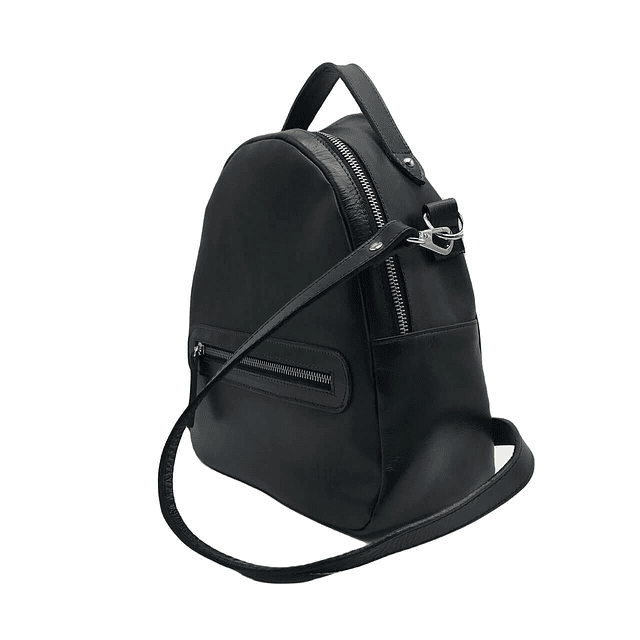 Mochila de Cuero RUBY NEGRO