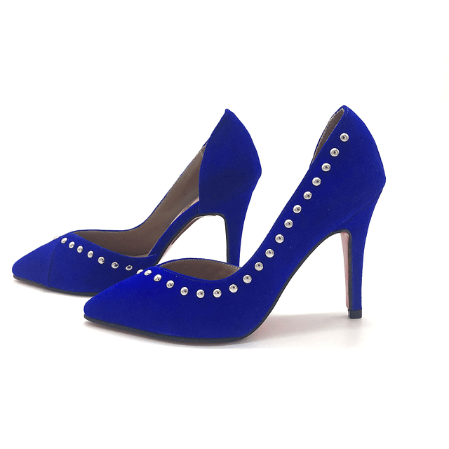 STILETTO FRAN  AZUL REY  # 39 40