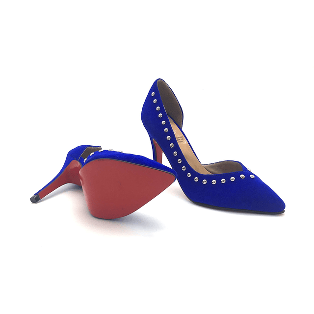 STILETTO FRAN  AZUL REY  # 39 40