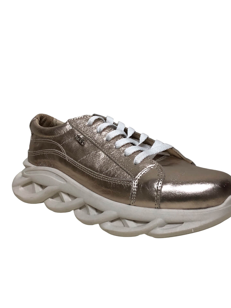 ZAPATILLA DE CUERO VERA #38 39 2