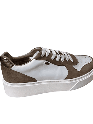 ZAPATILLA DE CUERO MARTINA #37 40